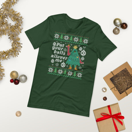 Put Your Balls (Ugly Christmas)-T-Shirts-Swish Embassy