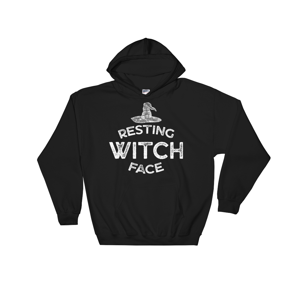 Resting Witch Face (Hoodie)-Hoodie-Swish Embassy