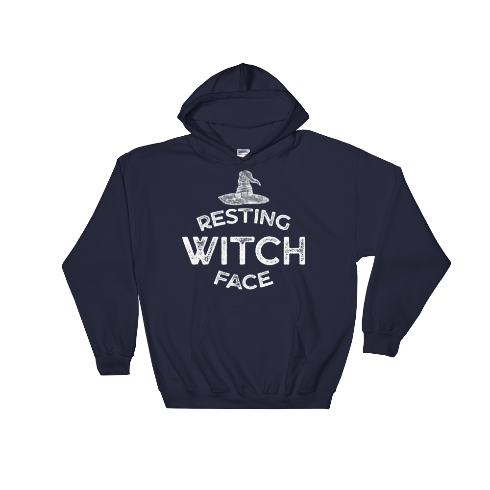 Resting Witch Face (Hoodie)-Hoodie-Swish Embassy