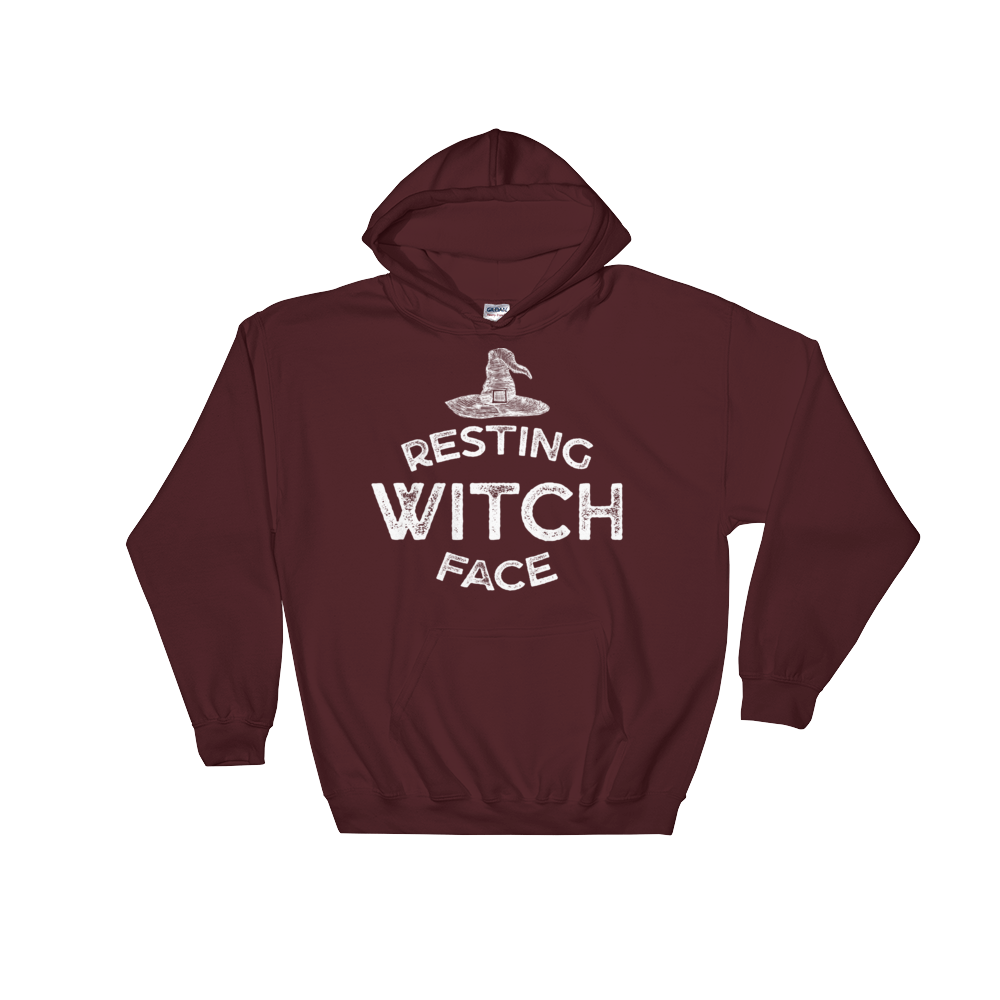 Resting Witch Face (Hoodie)-Hoodie-Swish Embassy