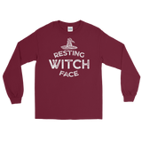 Resting Witch Face (Long Sleeve)-Long Sleeve-Swish Embassy