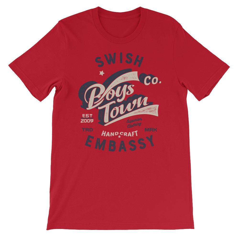 Retro Boys Town-T-Shirts-Swish Embassy