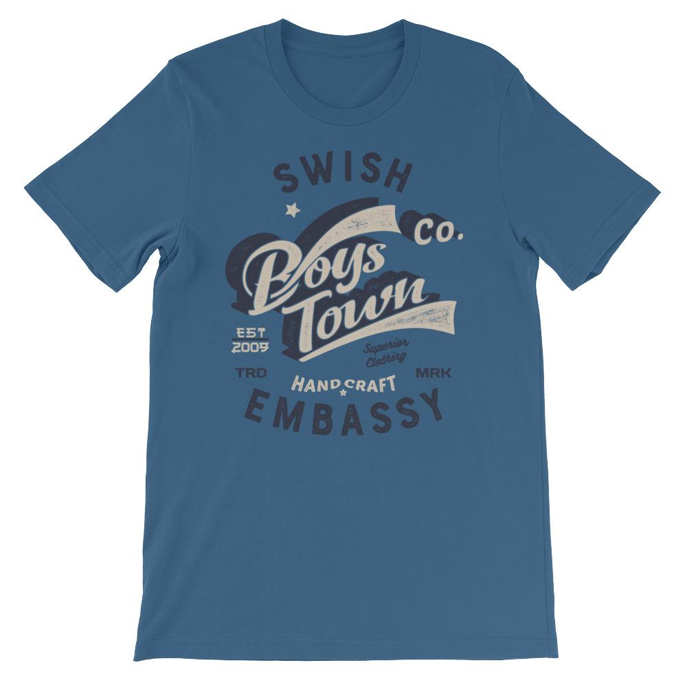 Retro Boys Town-T-Shirts-Swish Embassy