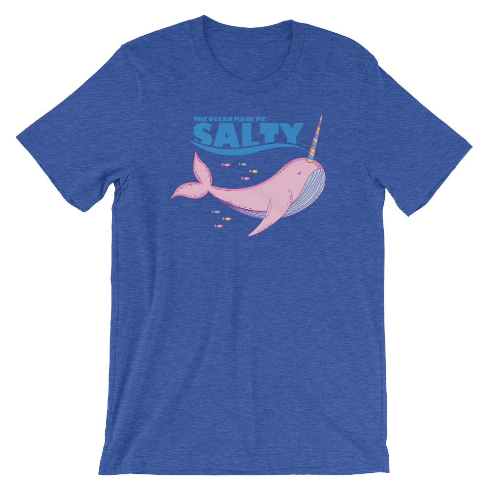 Salty Narwhal-T-Shirts-Swish Embassy