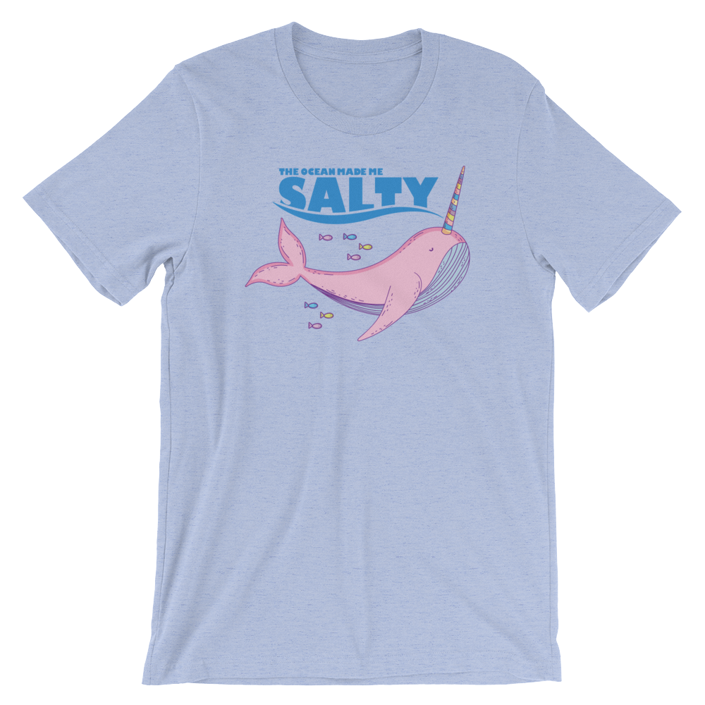 Salty Narwhal-T-Shirts-Swish Embassy