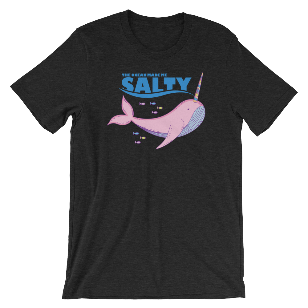 Salty Narwhal-T-Shirts-Swish Embassy