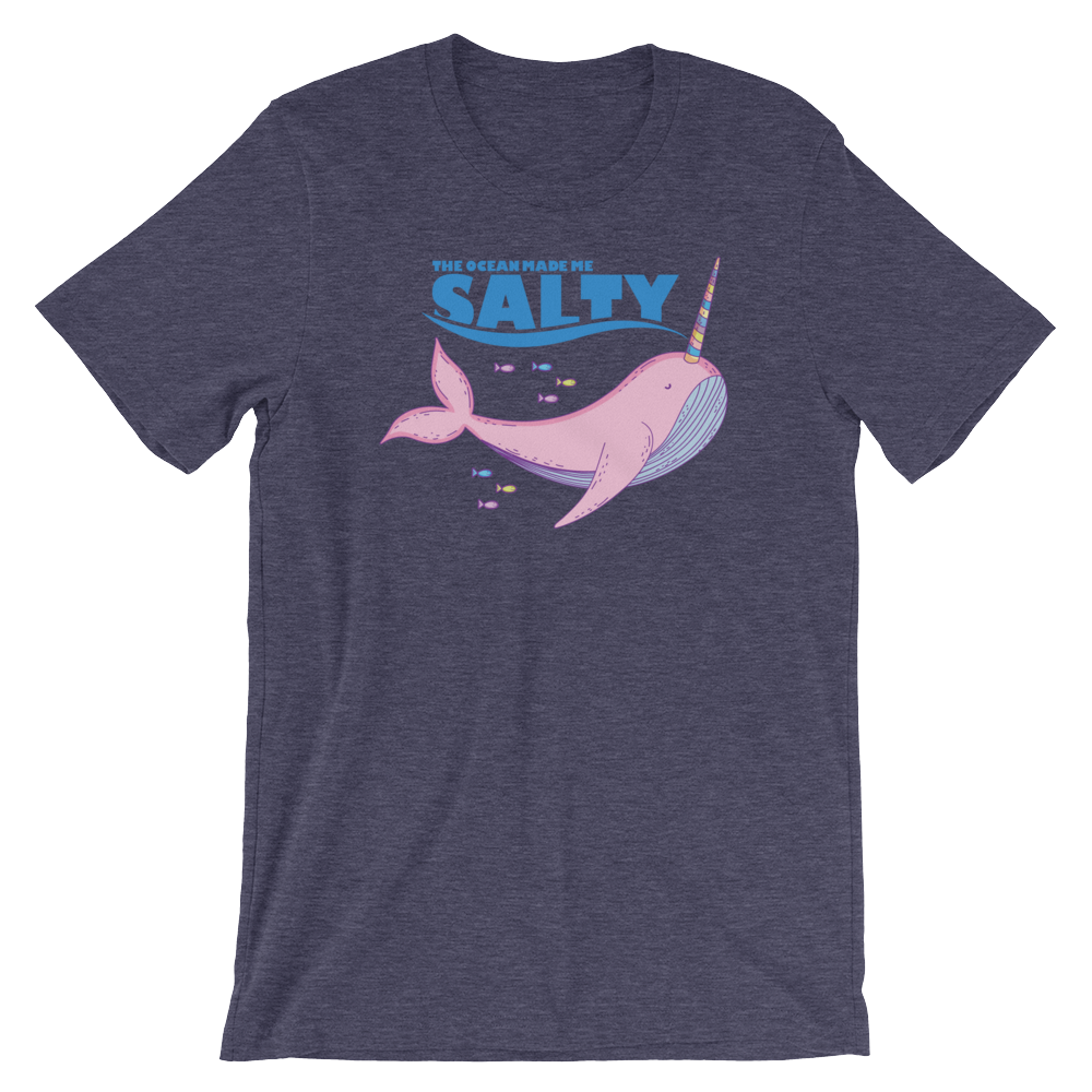 Salty Narwhal-T-Shirts-Swish Embassy