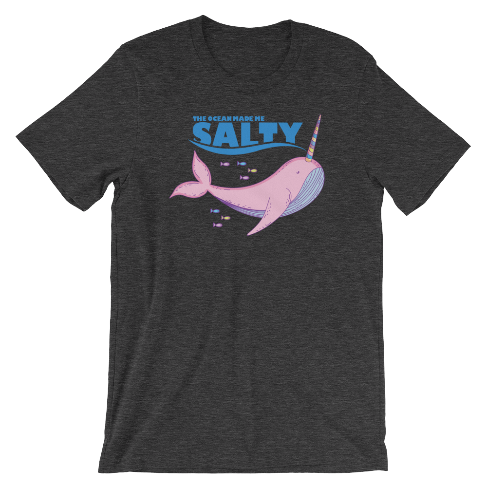 Salty Narwhal-T-Shirts-Swish Embassy