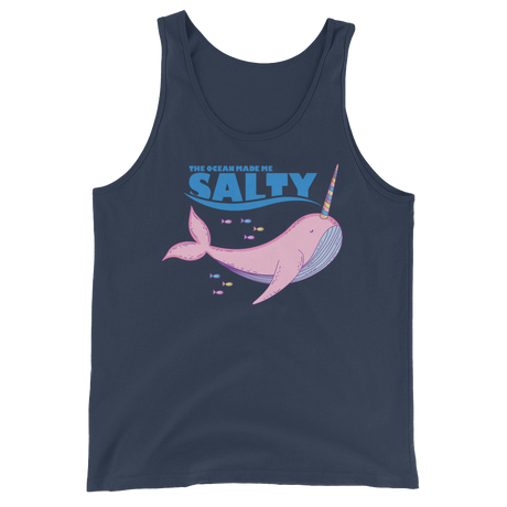 Salty Narwhal (Tank Top)-Tank Top-Swish Embassy