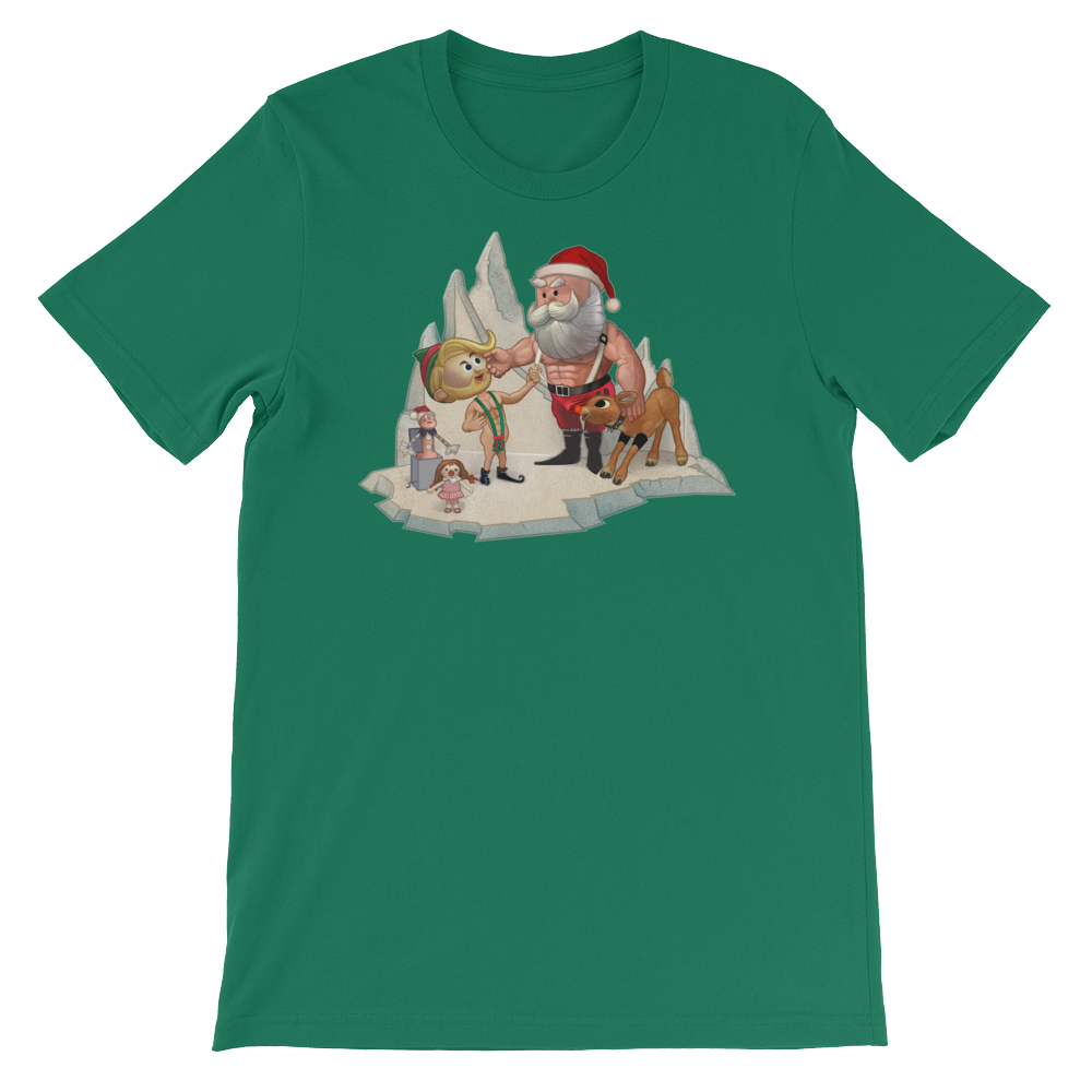 Santa's Little Helper-Christmas T-Shirts-Swish Embassy