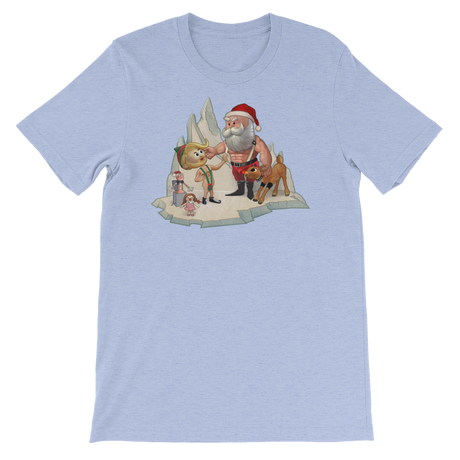 Santa's Little Helper-Christmas T-Shirts-Swish Embassy