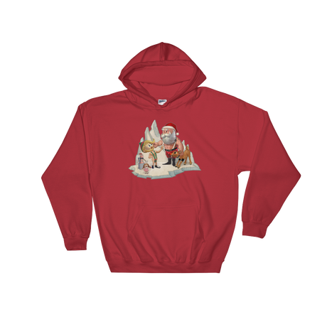 Santa's Little Helper (Hoodie)-Christmas Hoodies-Swish Embassy