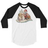 Santa's Little Helper (Raglan)-Raglan-Swish Embassy