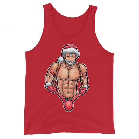 Santa's Packing (Tank Top)-Christmas Tanks-Swish Embassy