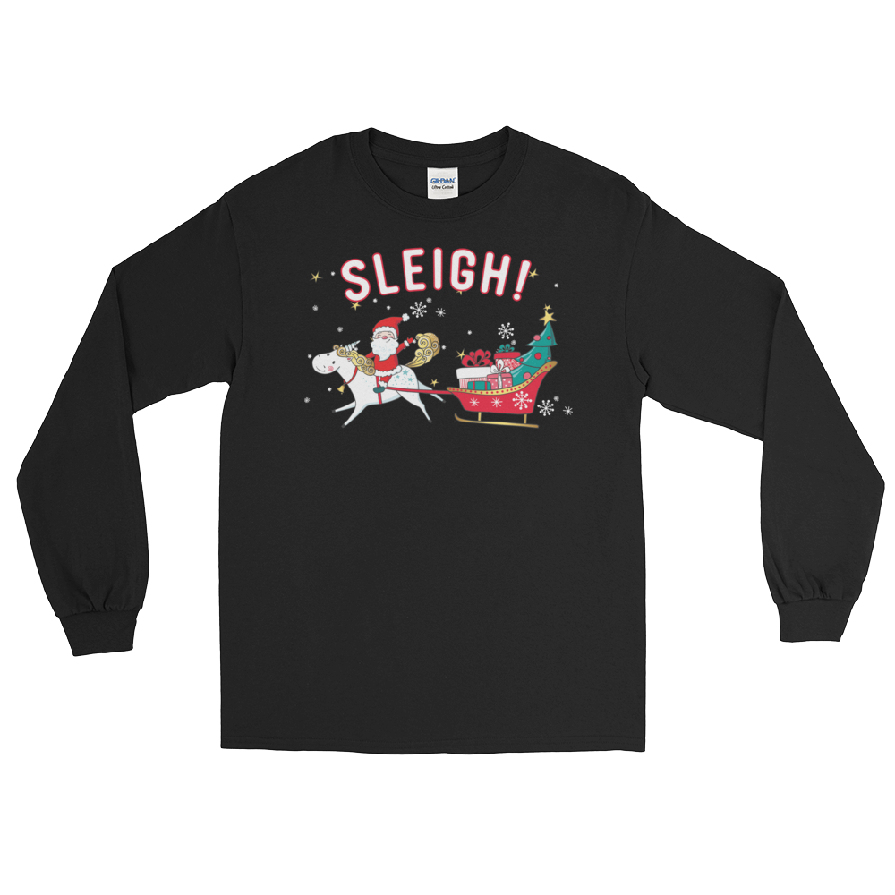 Sleigh! (Long Sleeve)-Long Sleeve-Swish Embassy