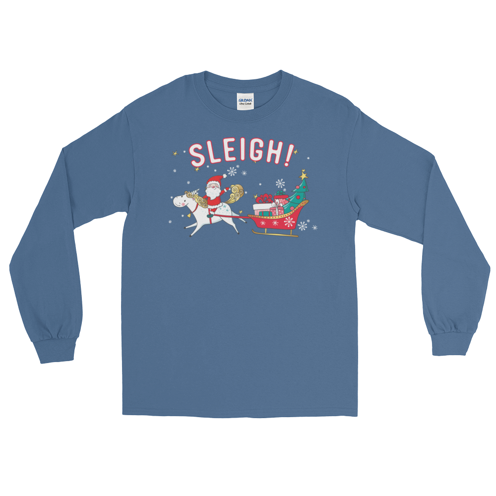 Sleigh! (Long Sleeve)-Long Sleeve-Swish Embassy