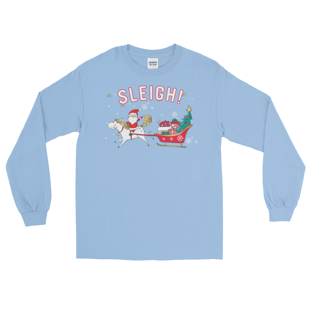 Sleigh! (Long Sleeve)-Long Sleeve-Swish Embassy