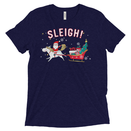 Sleigh! (Retail Triblend)-Triblend T-Shirt-Swish Embassy