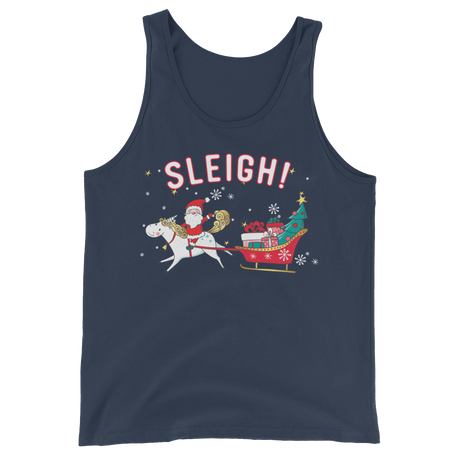 Sleigh! (Tank Top)-Christmas Tanks-Swish Embassy