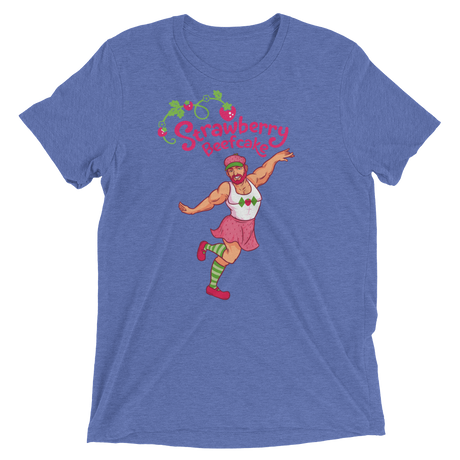 Strawberry Beefcake (Retail Triblend)-Triblend T-Shirt-Swish Embassy