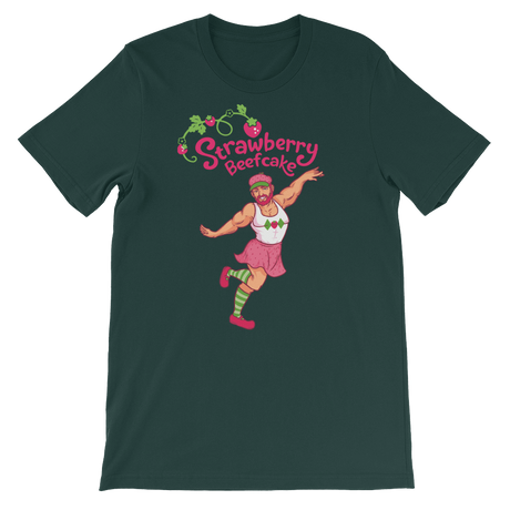 Strawberry Beefcake-T-Shirts-Swish Embassy