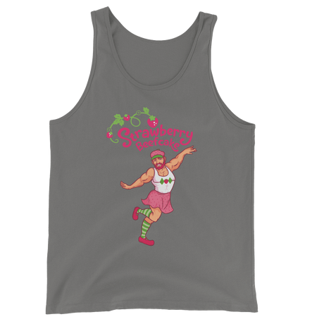 Strawberry Beefcake (Tank Top)-Tank Top-Swish Embassy