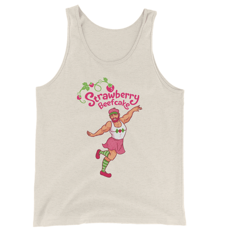 Strawberry Beefcake (Tank Top)-Tank Top-Swish Embassy