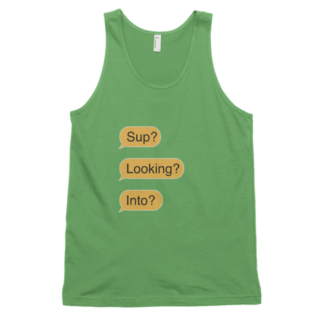 Sup? Looking? Into? (Tank)-Tank Top-Swish Embassy