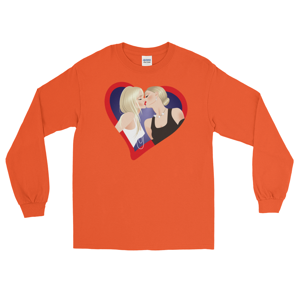 The Kiss (Long Sleeve)-Long Sleeve-Swish Embassy