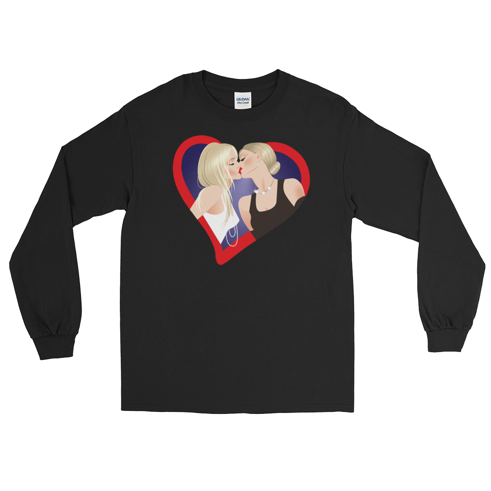 The Kiss (Long Sleeve)-Long Sleeve-Swish Embassy