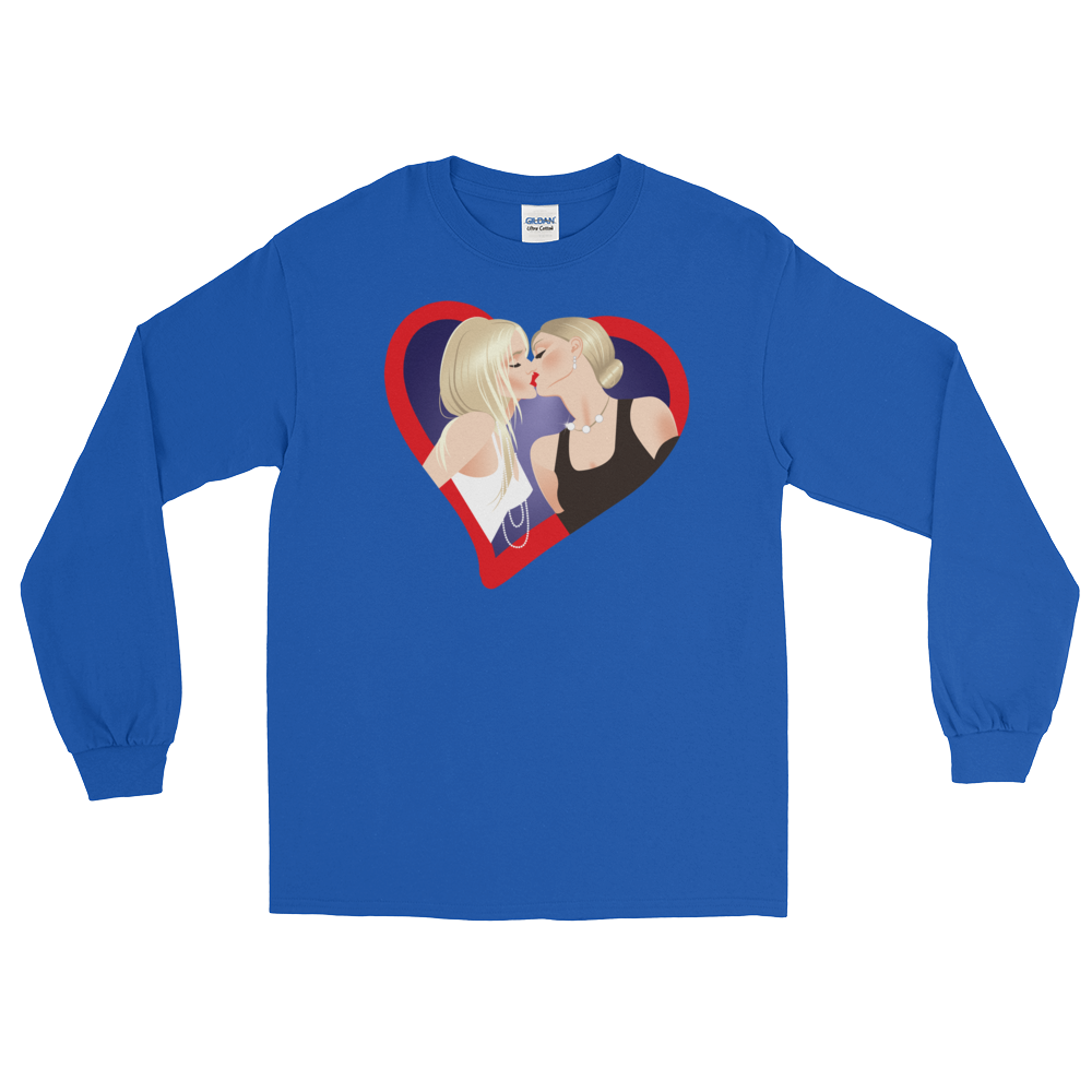 The Kiss (Long Sleeve)-Long Sleeve-Swish Embassy