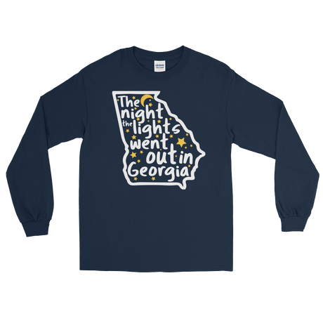 The Night the Light Went Out in Georgia (Long Sleeve)-Long Sleeve-Swish Embassy