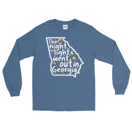 The Night the Light Went Out in Georgia (Long Sleeve)-Long Sleeve-Swish Embassy