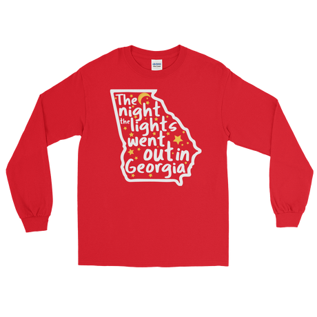 The Night the Light Went Out in Georgia (Long Sleeve)-Long Sleeve-Swish Embassy