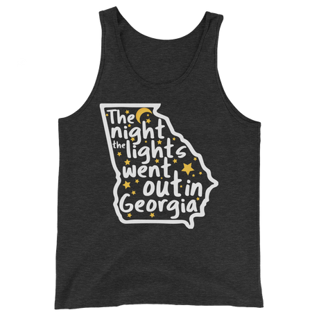 The Night the Lights Went Out in Georgia (Tank Top)-Tank Top-Swish Embassy