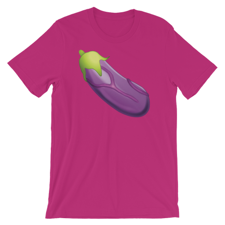 Veiny Eggplant Emoji-T-Shirts-Swish Embassy