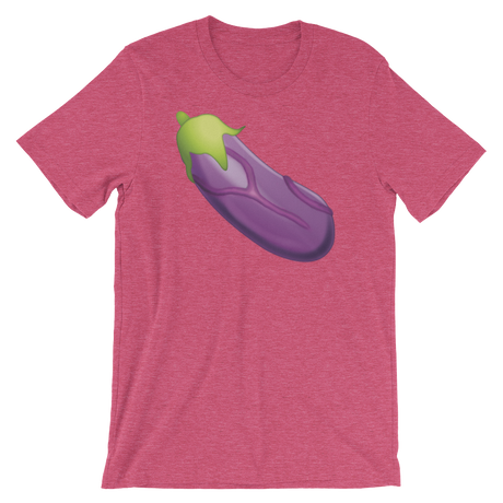 Veiny Eggplant Emoji-T-Shirts-Swish Embassy