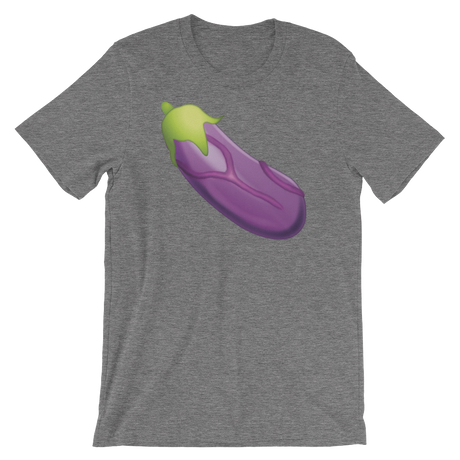 Veiny Eggplant Emoji-T-Shirts-Swish Embassy