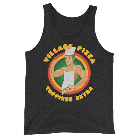 Village Pizza (Tank Top)-Tank Top-Swish Embassy