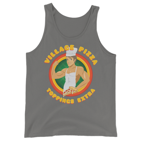 Village Pizza (Tank Top)-Tank Top-Swish Embassy