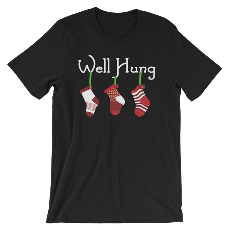 Well Hung Stockings-Christmas T-Shirts-Swish Embassy