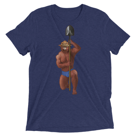 Woofy the Bear-Triblend T-Shirt-Swish Embassy