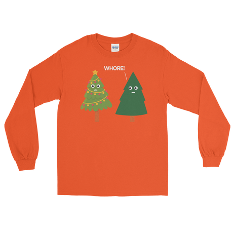 X-Mas Tree Shade (Long Sleeve)-Long Sleeve-Swish Embassy