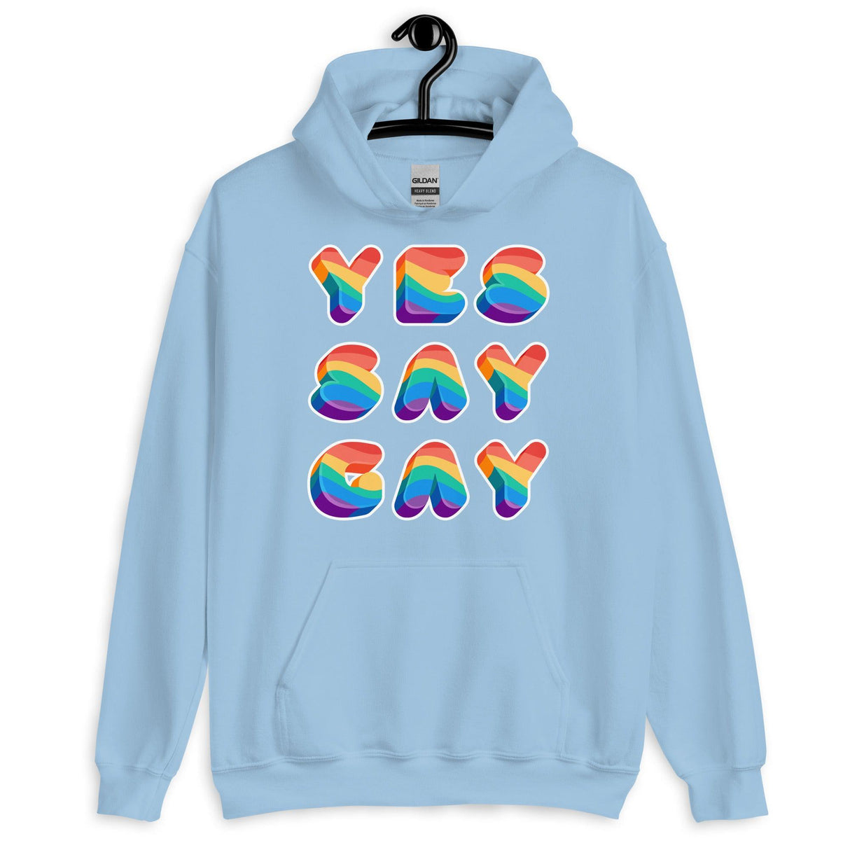 Yes Say Gay (Hoodie)-Hoodie-Swish Embassy