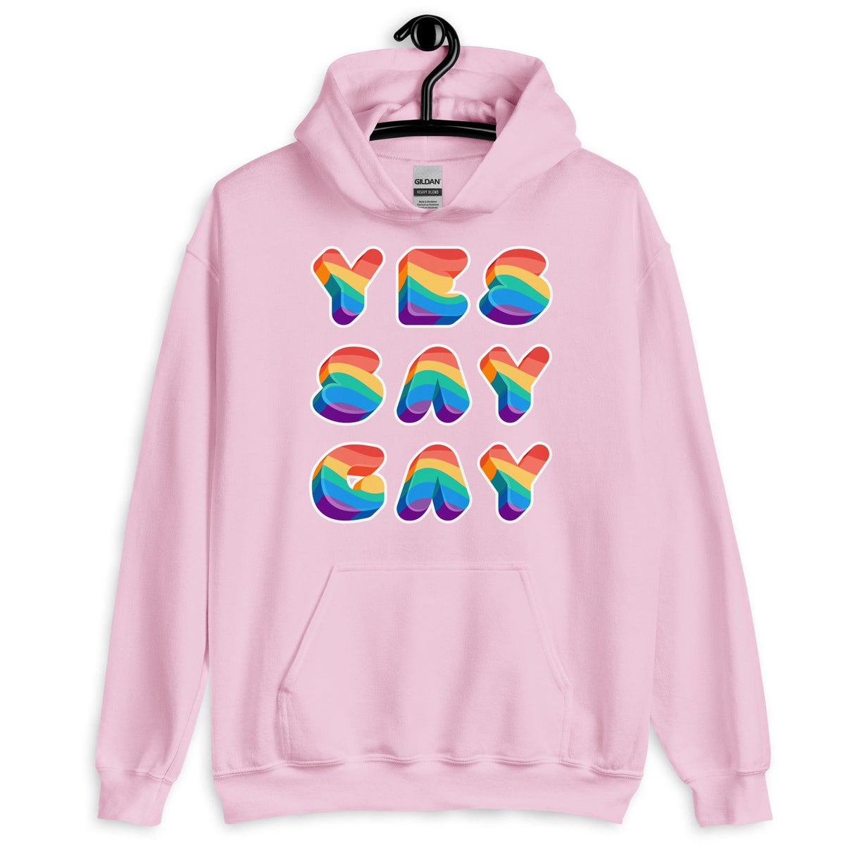 Yes Say Gay (Hoodie)-Hoodie-Swish Embassy