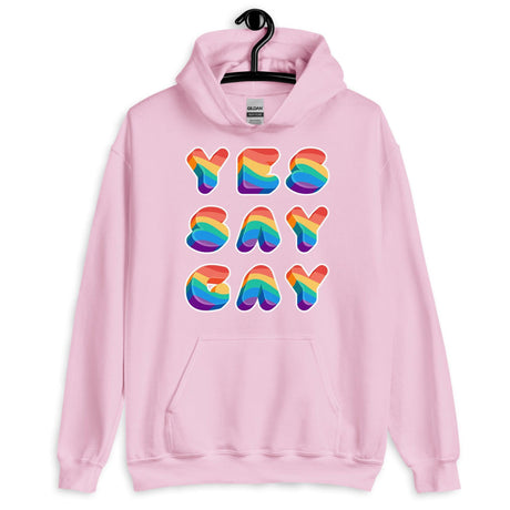 Yes Say Gay (Hoodie)-Hoodie-Swish Embassy