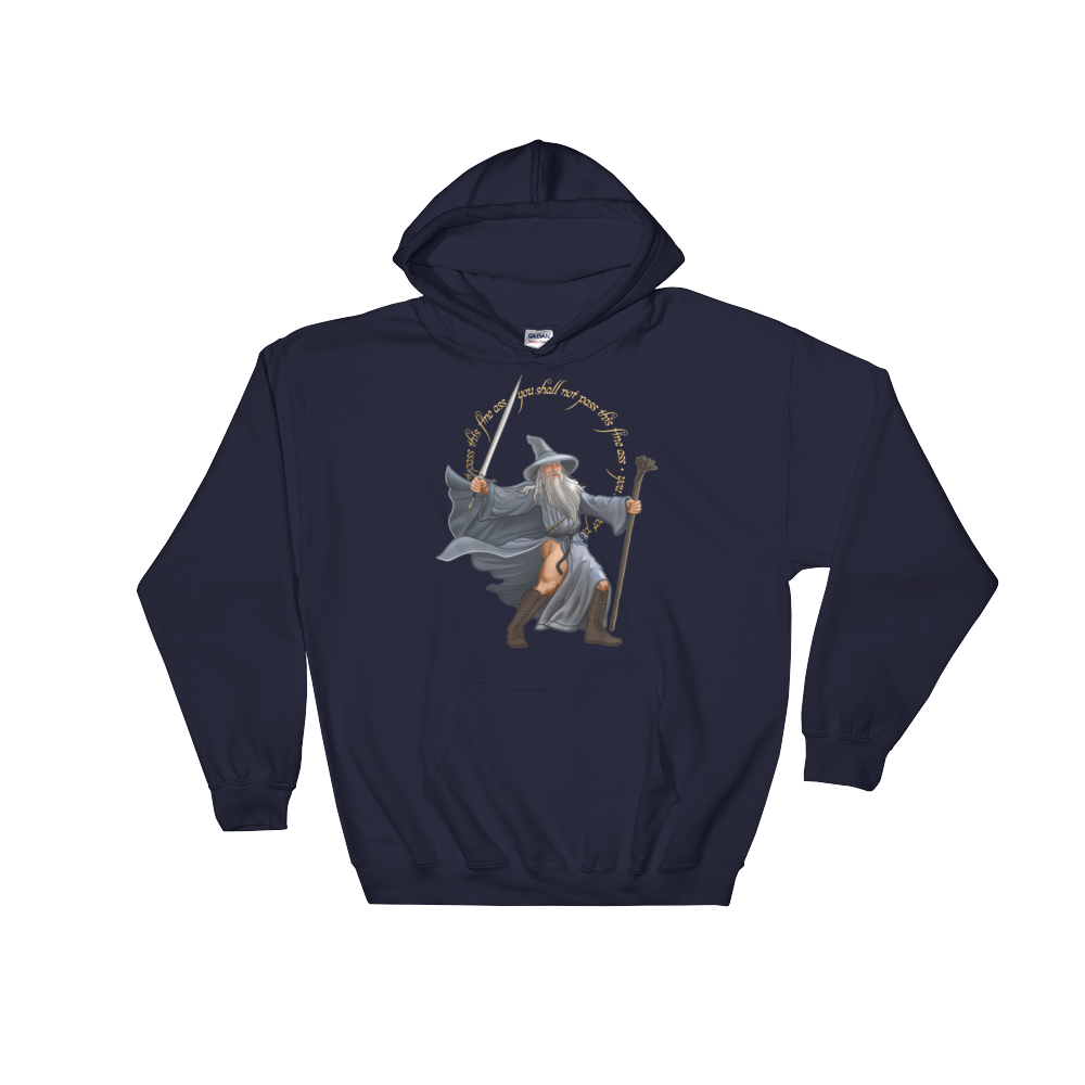 You Shall Not Pass This Fine Ass (Hoodie)-Hoodie-Swish Embassy