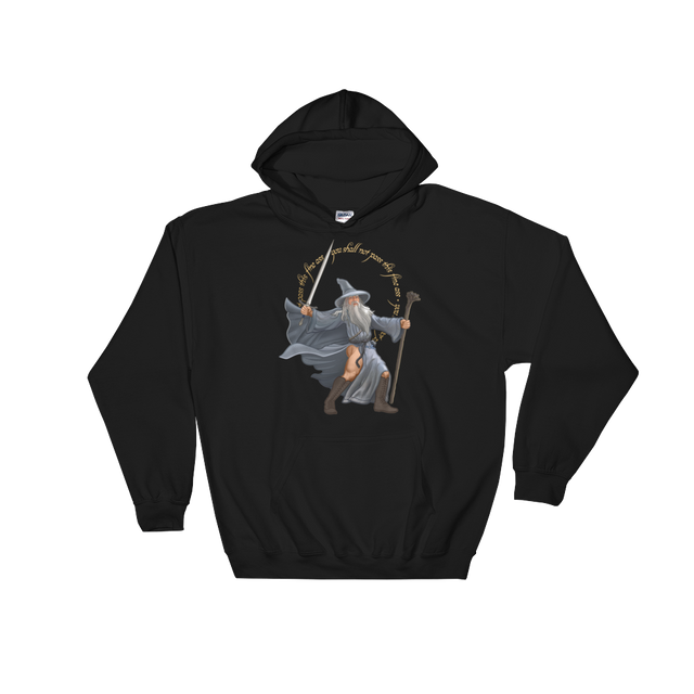 You Shall Not Pass This Fine Ass (Hoodie)-Hoodie-Swish Embassy