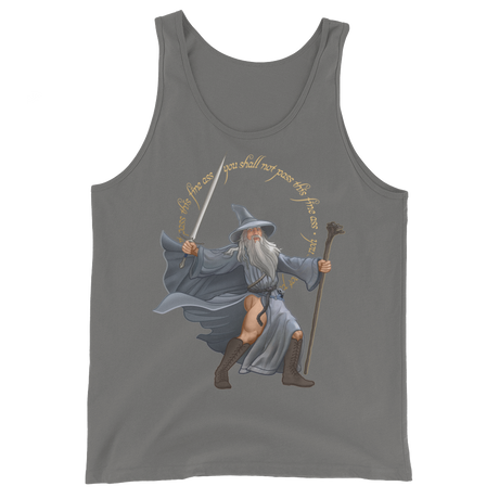 You Shall Not Pass This Fine Ass (Tank Top)-Tank Top-Swish Embassy