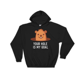 Your Hole is My Goal (Hoodie)-Hoodie-Swish Embassy